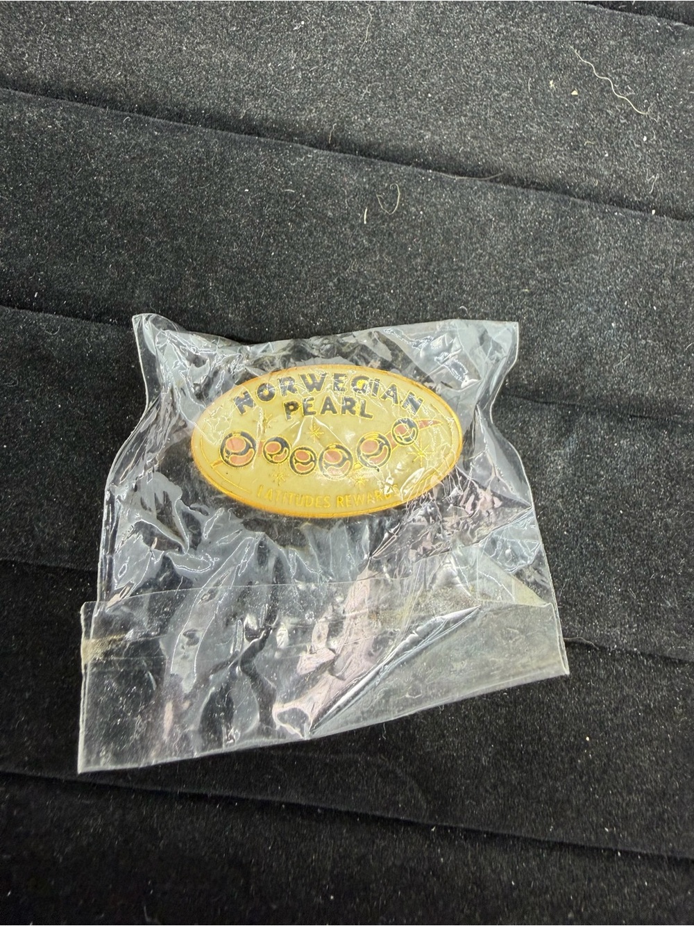 New Norwegian Pearl Latitudes Rewards Lapel Pin Cruise Line Ship Souvenir Badge